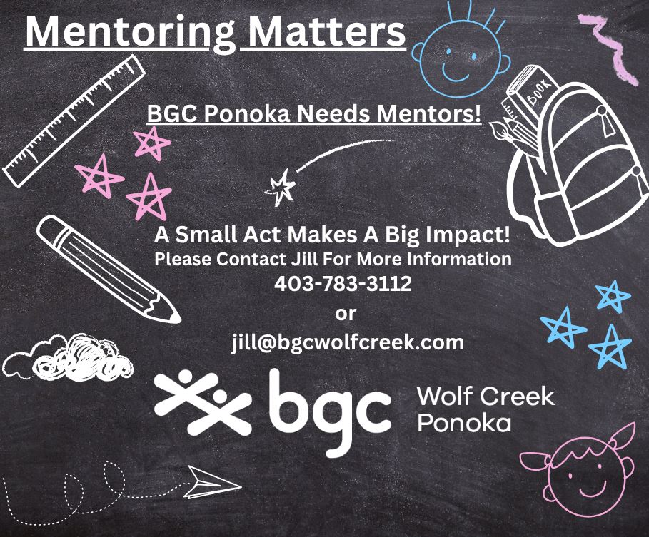 Poster for mentoring program